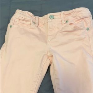 Pink Gap Skinny Jeans